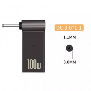 Переходник с  Type-C на 3.0 - 1.1мм (100w)