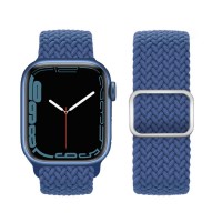 Плетеный ремешок Hoco WA05 Apple Watch 38/40/41mm Blue