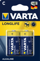 Батарея VARTA LONGLIFE C, 2шт.