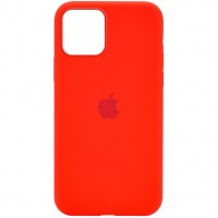 Чехол силиконовый для iPhone 12/ 12 Pro (красный)