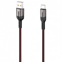 USB кабель Hoco U68 Gusto 5A 1,2m Type-C черный