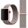 Ремешок нейлоновый для Apple Watch 42/44mm (розовый)