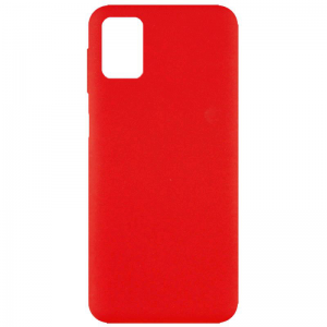 Чехол Silicone cover для Samsung Galaxy M51 (красный)