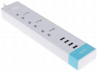 Сетевой фильтр 4USB Remax RU - S2(белый) Сетевой фильтр 4USB Remax RU - S2(белый)