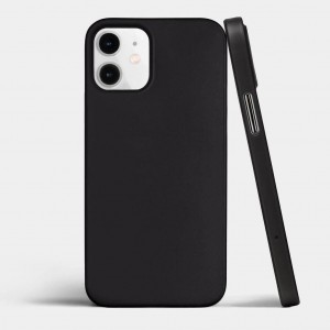 Чехол силиконовый Oucase для iPhone 12 Mini (черный)