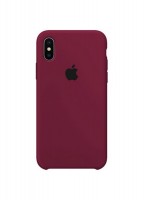 ЧЕХОЛ СИЛИКОНОВЫЙ ДЛЯ IPHONE X / XS (бордовый) ЧЕХОЛ СИЛИКОНОВЫЙ ДЛЯ IPHONE X / XS (бордовый)