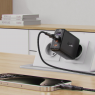 Cетевое зарядное устройство AceFast A61 PD 45W GaN (2 Type-C + 2 USB) (Черный)
