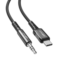 Кабель AUX AceFast C1-08 Type-C to 3.5mm (1.2m)