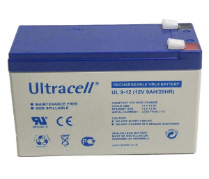 Аккумуляторная батарея Ultracell 12V-9Ah, AGM (20HR/UL9-12)