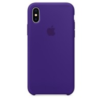ЧЕХОЛ СИЛИКОНОВЫЙ ДЛЯ IPHONE X / XS (фиолетовый) ЧЕХОЛ СИЛИКОНОВЫЙ ДЛЯ IPHONE X / XS (фиолетовый)