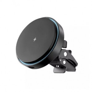 Автодержатель с Беспроводной Зарядкой Proove Light Circle 15W