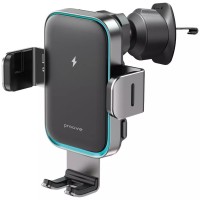 Автодержатель с Беспроводной Зарядкой Proove Triple Clamp Pro 15W