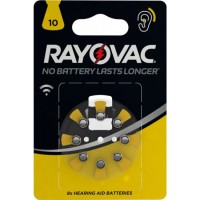 Батарейка для слуховых аппаратов Varta RAYOVAC ZA10 P10 PR70  8шт.