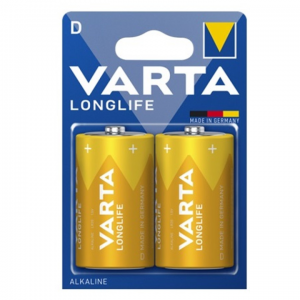 Батарейка VARTA LONGLIFE LR20, Type D 1шт.