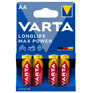 Батарея VARTA LONGLIFE MAX POWER AA 4шт.