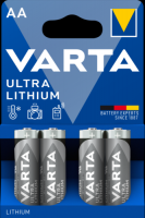 Батарейка Varta Ultra Lithium AA, LR6, 4шт