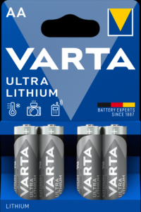 Батарейка Varta Ultra Lithium AA, LR6, 1шт