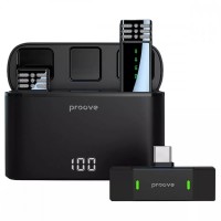 Беспроводной петличный микрофон Proove Record Type-C + Lightning