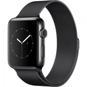 Плетеный ремешок Hoco WA03 Apple Watch 42/44/45/49mm Black