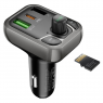 FM Модулятор Borofone BC38 USB QC3.0 18W + USB-C PD 20W, USB 5V / 1.5A