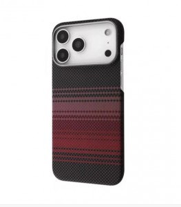 Карбоновый чехол Proove Carbon Slim with Magnetic Ring iPhone 17 Pro