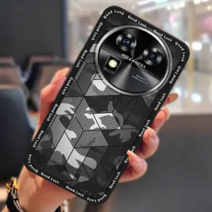 Чехол с принтом для Oukitel C37 (камуфляж)