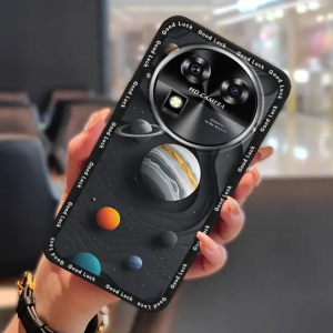 Чехол с принтом для Oukitel C37 (планеты)