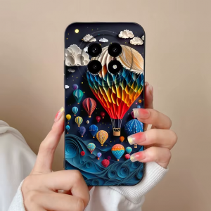 Чехол с принтом для Realme 13 Pro / 13 Pro Plus (шары)