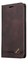 Чехол книжка Wallet Case для Vivo Y22S (коричневый)
