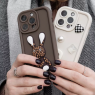 Чехол Pretty Things Case iPhone 12 Pro (brown/bear)