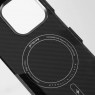 Карбоновый чехол Proove Carbon Slim with Magnetic Ring iPhone 15 Pro