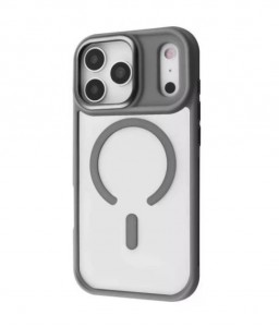 Чехол Proove Clear Essence Case with Magnetic Ring iPhone 17 Pro Max (Серый)