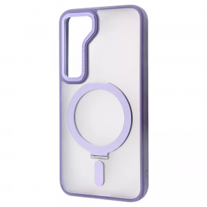 Чехол WAVE Attraction Case with MagSafe Samsung Galaxy S23 Plus (фиолетовый)