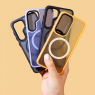 Чехол WAVE Matte Insane Case with Magnetic Ring Samsung Galaxy S22 Ultra (Фиолетовый)
