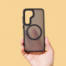 Чехол WAVE Matte Insane Case with Magnetic Ring Samsung Galaxy S22 Ultra (Фиолетовый)