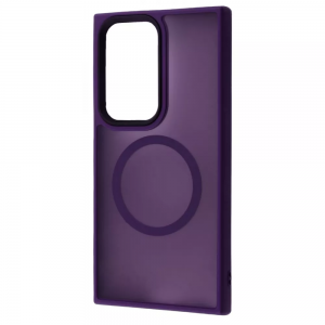 Чехол WAVE Matte Insane Case with Magnetic Ring Samsung Galaxy S22 Ultra (Фиолетовый)