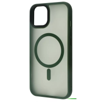 Чехол WAVE Matte Insane Case with Magnetic Ring iPhone 13 (зелёный)