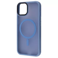 Чехол WAVE Matte Insane Case with Magnetic Ring iPhone 11 (голубой)