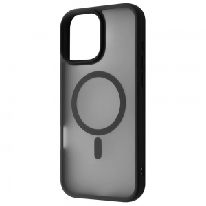Чехол WAVE Matte Insane Case with Magnetic Ring iPhone 16 Pro Max (чёрный)