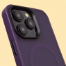 Чехол WAVE Matte Insane Case with Magnetic Ring iPhone 16 Pro (тёмно синий)