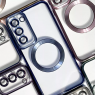 Чехол WAVE Metal Color Case with Magnetic Ring Samsung Galaxy S22 Ultra (чёрный)
