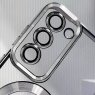 Чехол WAVE Metal Color Case with Magnetic Ring Samsung Galaxy S22 Ultra (чёрный)