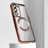 Чехол WAVE Metal Color Case with Magnetic Ring Samsung Galaxy S22 Ultra (чёрный)