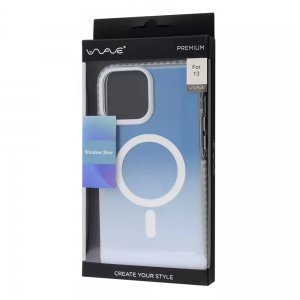 Чехол WAVE Premium Shadow Star Case with Magnetic Ring iPhone 13 (голубой)