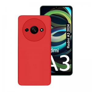 Чехол Silicone Case Xiaomi Redmi A3 (красный)