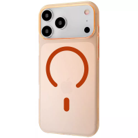 Чехол Proove Crystal Case with Magnetic Ring iPhone 17 Pro / 18 Pro Cosmic Orange (Оранжевый)