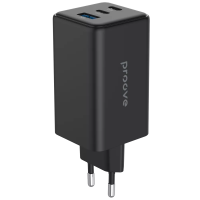 Сетевое Зарядное устройство Proove Pocket GaN Max 100W (2Type-C + USB) (чёрный)