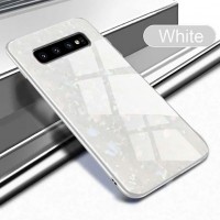 Чехол Glass Case для Samsung Galaxy S10, мрамор