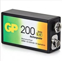 Аккумулятор GP 8.4V 200 20R8H крона 1 шт Аккумулятор GP 8.4V 200 20R8H крона 1 шт