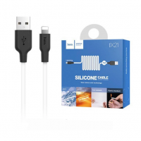 USB Кабель силиконовый Hoco X21 Silicone  (Lightning)